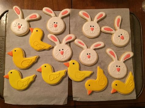 I Loved Making The Bunnies And Ducks Sugar Cookie Cookies Bunny