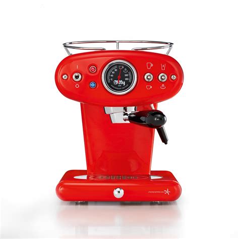 Illy Red Coffee Machine Francis Francis X1 Trio Professional Red