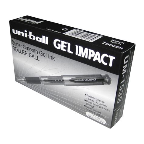 It's a great way to learn new drawing techniques, find out about all the key features of uni pens and get some. Uni-Ball Gel Impact Gel Pen Black 12 Pack | Officeworks