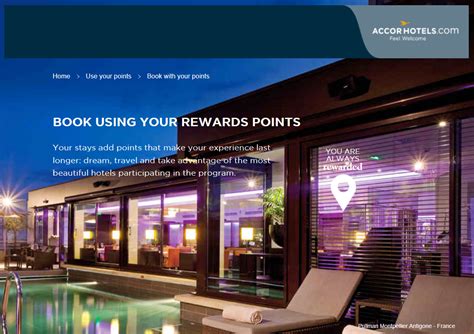 Le Club Accorhotels Pay With Your Points At Front Desk No Vouchers