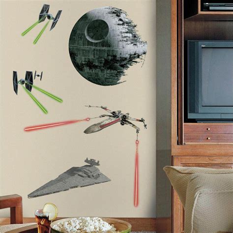 Star Wars Wall Decals Stunning Small Living Room Ideas Homedecorfeed