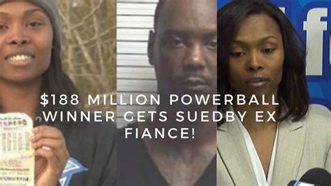 Million Jackpot Powerball Winner Marie Holmes Gets Sued By Ex Fiance Youtube