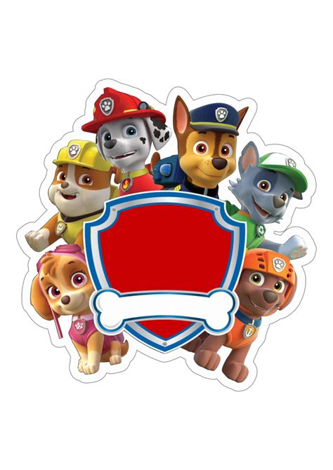 Paw Patrol Png Birthday Free Unlimited Png Download