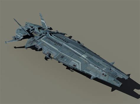Destroyer V2 Starship Concept Space Battleship Starship Design
