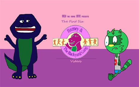 Barney And The Backyard Gang Review Title Card By Superdrewbros On