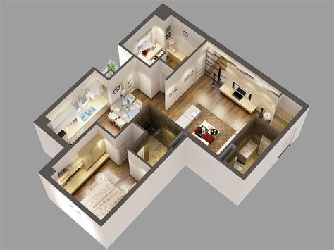 3d Floor Plans Free Home Design Ideas