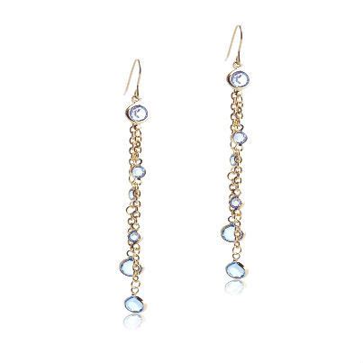 Water Drops Earrings Rs Juvalia In Collection Colour