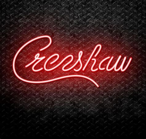 Nipsey Hussle Crenshaw Mixtape Neon Sign For Sale Neonstation