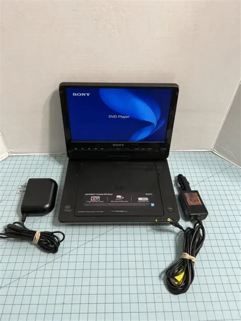 Sony Dvp Fx930 Portable Dvd Player 9 Rotating Screen With Power And Car