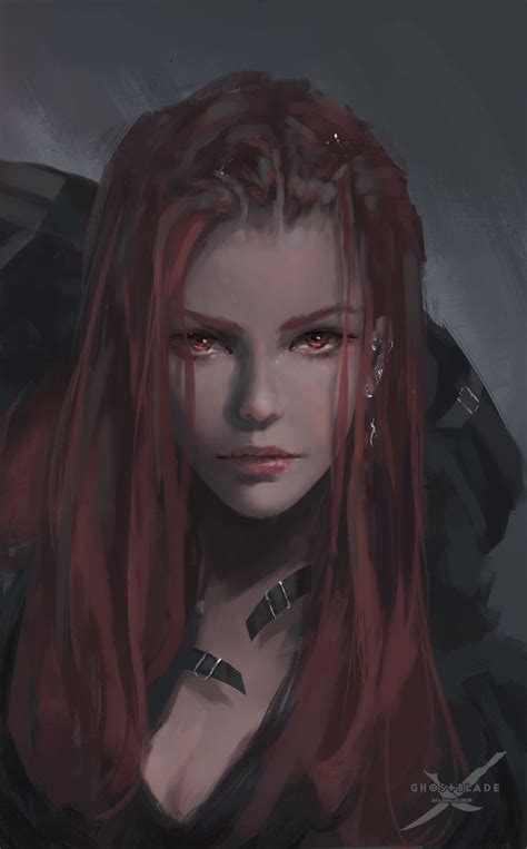 The Art Of Wlop In 2020 Character Portraits Portrait Fantasy Girl