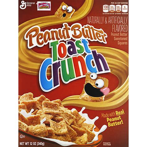 Peanut Butter Toast Crunch Cereal Oz Box Cereal Foodtown