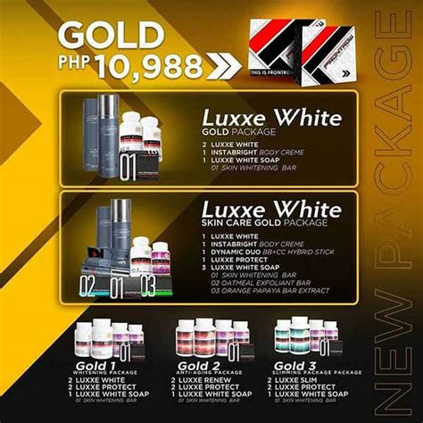 New Packages Frontrow International Original Luxxe Products