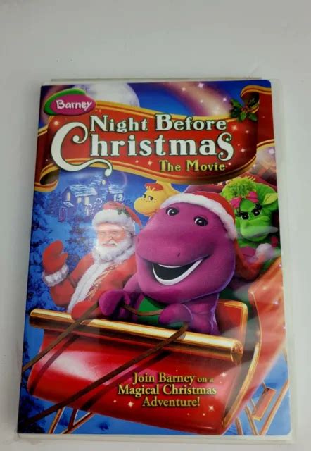 Barney Night Before Christmas Dvd 2008 690 Picclick