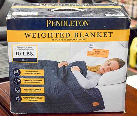Pendleton 10lbs Weighted Blanket 48 X 72