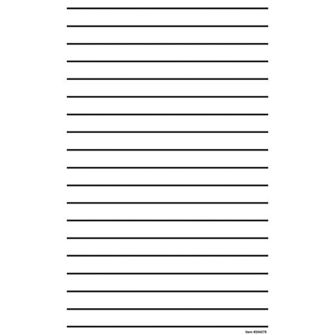 Notebook Lines Printable