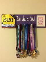 Pictures of Finisher Medal Display Rack