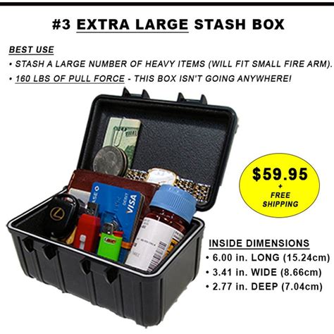 Magnetic Stash Box Hidden Safe Home Can Secret Case Diversion Etsy