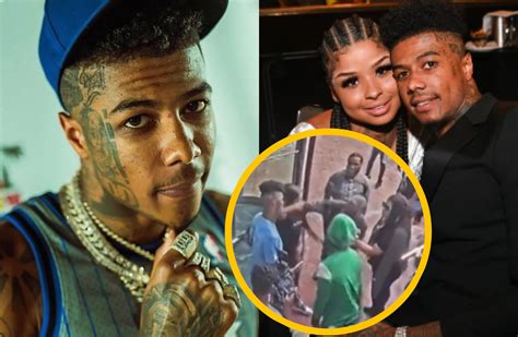 New Footage Shows Chrisean Rocks Dad Hit Blueface First