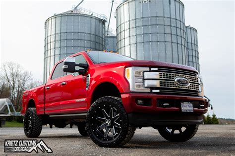 2017 Ford F 250 Platinum With Hostile Wheels Krietz Auto