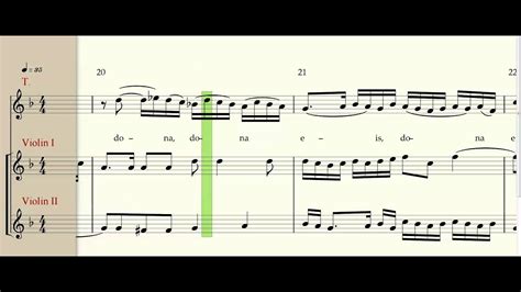 Mozart Requiem12 Lux Aeterna Tenor Part Youtube