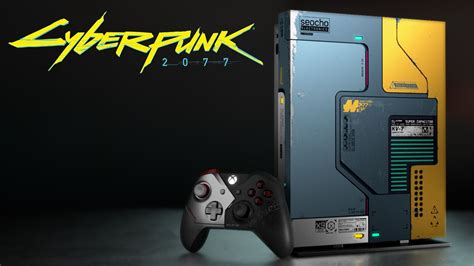 Cyberpunk 2077 Meets Xbox One X In Custom Console Bandai Namco