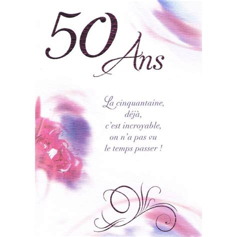But did you check ebay? Texte Carte D'anniversaire 50 Ans Femme Beautiful Texte ...
