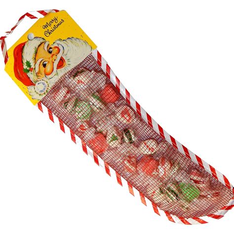 It's got candycanes, chocolate, laffy,taffy, and lollipops! Christmas 5 Oz. Candy Stockings 25 Pk. | Candy & Chocolate | Gifts & Food | Shop The Exchange