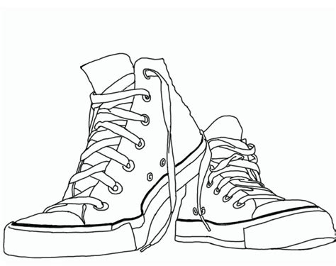 Express your style with a selection of materials. design converse line art by ~michexist on deviantART Line ...