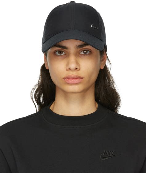 Nike Black Sportswear Heritage 86 Cap Ssense