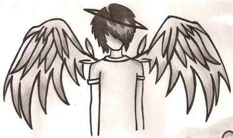Boy Angel Drawing At Getdrawings Free Download