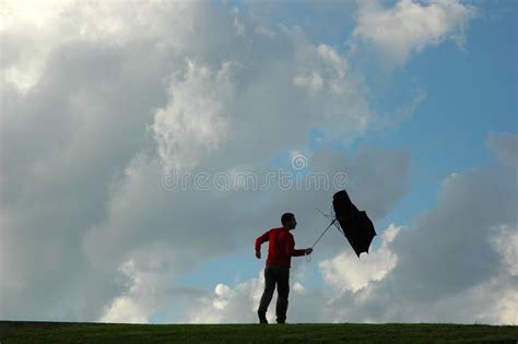 Broken Umbrella Stock Photo Image Of Cold Rain Umbrella 413060