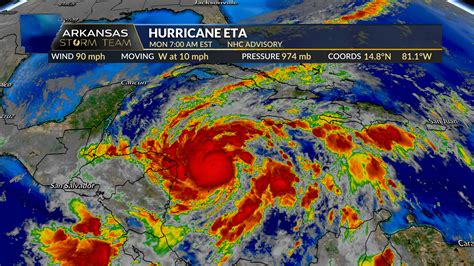 Tropical Storm Eta Forms Tying Record For Most Storms In A Single Season