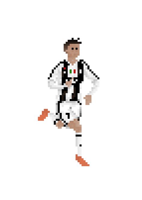 Cristiano Ronaldo Pixel Art