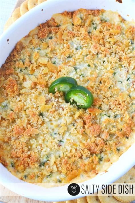 Loaded Jalapeno Popper Dip Made With Bacon Cream Cheese And Parmesan