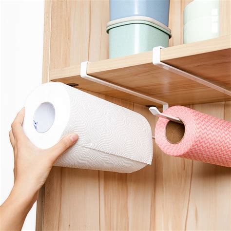 Acomodo De Servitoallas Kitchen Paper Towel Under Shelf Storage