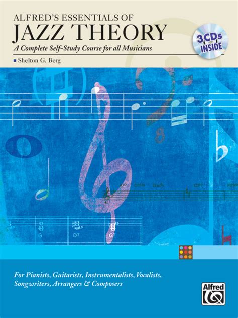 Alfreds Essentials Of Jazz Theory Self Study Book And 3 Cds Sheet Music