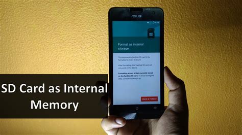 How do i force format an sd card? How to use SD memory card as Internal memory | Increase upto 256 GB 2018 | No Root - YouTube