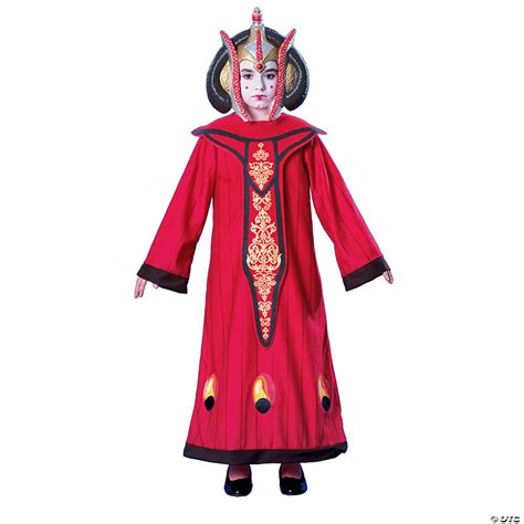 Girls Deluxe Star Wars™ Queen Amidala Costume Small Halloween Express