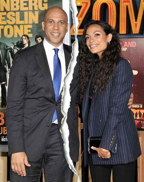 Rosario Dawson Cory Booker Split After 2 Years Of Dating Usweekly