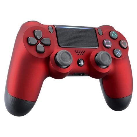 Dualshock 4 V2 Velvet Red Soft Touch