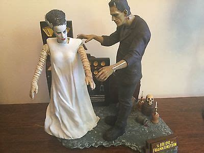 Model Built Up Pro Painted Bride Of Frankenstein Look Bride Of