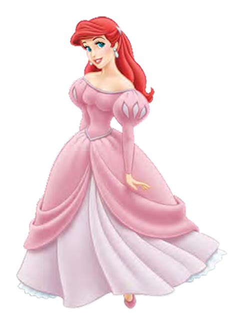 Arielgallery Disneywiki Ariel Pink Dress Ariel Dress Ariel Wedding Dress