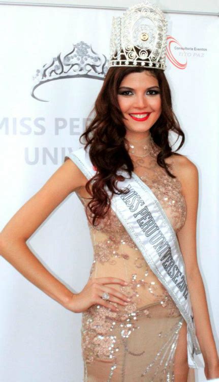 Beauty Fashion Everything Miss Peru Universe 2012 Nicole Faveron