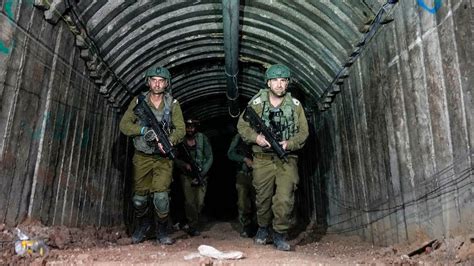 Guerre Au Moyen Orient Larmée Israélienne Découvre Le Plus Grand Tunnel Du Hamas à Ce Jour