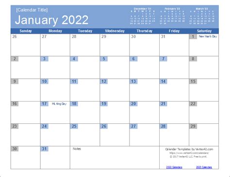 Free Printable Editable Calendar 2022 Customize And Print