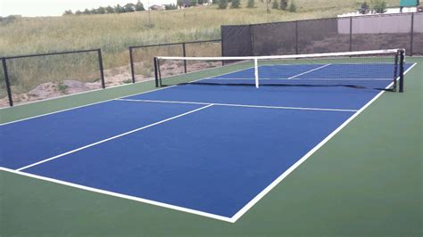 Best Pictures Pickleball On Tennis Court Dimensions Court Gallery