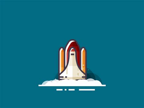 This is my 2d rocket animation tutorial in after effects. Rocket launch - motion design | Motion design, Cool ...