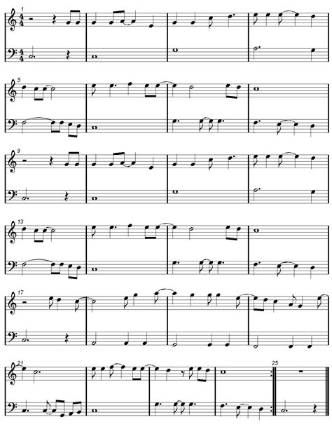Let It Be Easy Piano Sheet Music Easy Music
