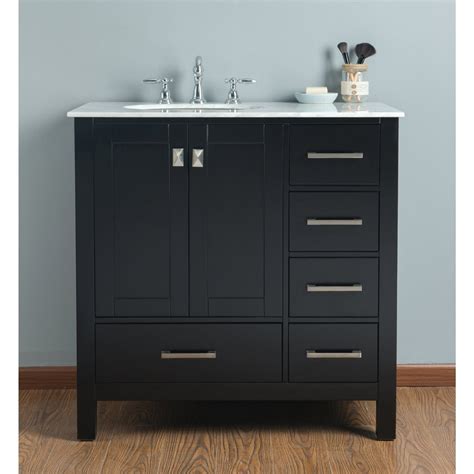 Discover the best selection of 36 inch wide vanities online, available now with fast and free shipping anywhere in the usa. Stufurhome 36 inch Malibu Espresso Single Sink Bathroom ...