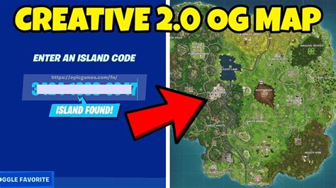 How To Play Og Map In Fortnite Creative 20 Chapter 1 Youtube